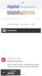 Mobile Screenshot of colourgraphics.com